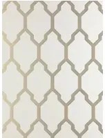 Farrow & Ball Carta da parati Tessella - School House White/ Gilver