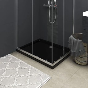 Piatto Doccia İn Abs Rettangolare Nero 70x90 Cm /