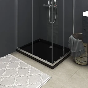 Piatto Doccia İn Abs Rettangolare Nero 70x90 Cm /