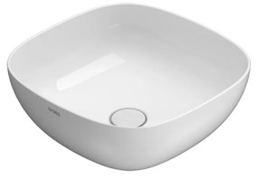 Ceramica Globo T-Edge Lavabo 42x42 da Appoggio in ceramica Bianco