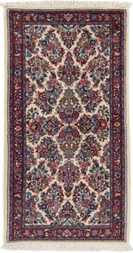 Sarouk Tappeto 130x70 (Iran) Annodato A Mano