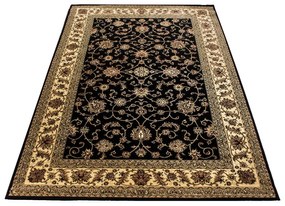 Tappeto in nero e oro 160x230 cm Marrakesh - Ayyildiz Carpets