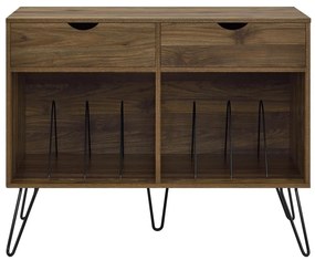 Portadischi in noce 101x81 cm Concord - Novogratz