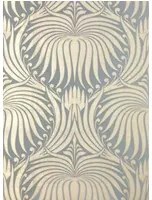 Farrow & Ball Carta da parati Lotus - Gray/ Gilver
