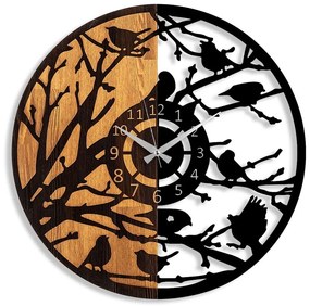 Orologio da parete ø 56 cm Birds - Wallity