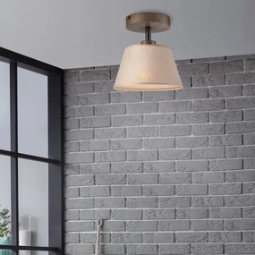 Brilagi - Lampadario LED ANTHONY 1xE14/60W/230V noce/beige