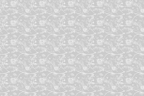 Carta da parati – Bellissimi uccellini in grigio