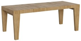 Tavolo allungabile Spimbo Premium in diverse finiture e dimensioni, Quercia Natura / 90x160/264 cm