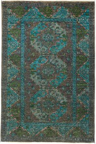 Samarkand Tappeto 130 x 190 Marrone (Pakistan) Annodato A Mano