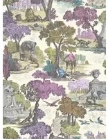 Cole & Son Carta da parati Versailles Grand - Mulberry & Copper