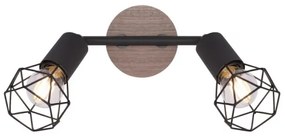 Globo 54802S-2H - Faretto XARA 2xE14/40W/230V