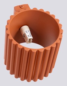 Lampada da parete arancione ø 10 cm Zora – Sollux