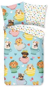 Biancheria da letto per culla in cotone 90x130 cm Dogs - Bonami Selection
