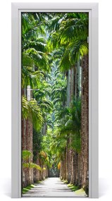 Sticker porta Paesaggi di palma 75x205 cm