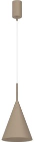 Lampada a sospensione su cavo CAPITAL 1xGX53/15W/230V Ø 17 cm taupe