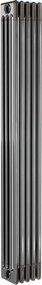 Termosifone in acciaio tubolare 4 colonne 5 elementi interasse 1935 mm ERCOS Comby grigio