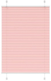 Tenda Plissettata Rosa 85x150 Cm Larghezza Tessuto 84,4 Cm /