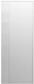 Pannello per porta blindata PAN BTA INCANTO V BCO LAC 94X213 6MM verniciato prodotto senza rivestimento bianco L 94  x H 213 cm, Sp 6 mm apertura reversibile