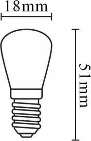 Lampadina LED MINI E14/3,5W/230V 4000K