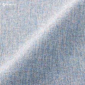 Divano letto a U azzurro, angolo destro Dazzling Daisy - Miuform