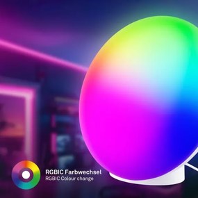 Brilo - Lampada da tavolo ricaricabile dimmerabile LED RGBIC TARA LED/6W/5V Wi-Fi Tuya+telecomando