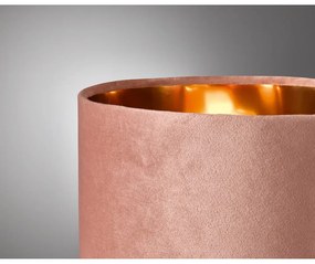 Lampada da tavolo rosa, altezza 43 cm Aura - Fischer &amp; Honsel