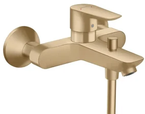 Rubinetto per vasca Talis E per muro bronzo spazzolato HANSGROHE