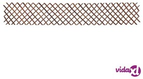 Nature Traliccio da Giardino 30x180 cm Salice Naturale Marrone