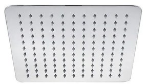 Sapho - Soffione doccia SLIM 25x25 cm lucido acciaio inossidabile