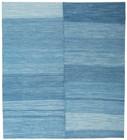 Kilim Tappeto persiano 200x180 Blu (Iran) Tessuto A Mano