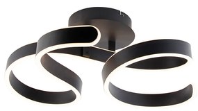 Lampada da soffitto antracite LED dim 3 livelli - FRANK