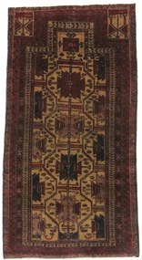 Beluch Tappeto persiano 80 x 160 Marrone (Iran) Annodato A Mano