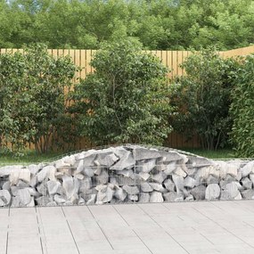 Cesti Gabbioni Ad Arco 25 Pz 400x50x40/60 Cm Ferro Zincato /