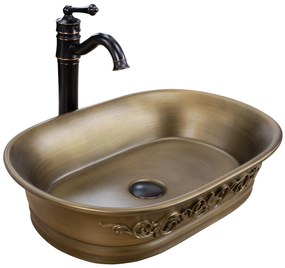 Lavabo da appoggio REA WILMA RUSTIC