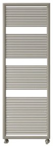 Scaldasalviette ad acqua calda IRSAP LIKE grigio perla interasse 406 mm, L 48.2 x H 130 cm