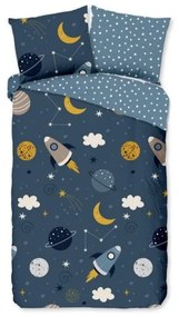 Biancheria da letto per bambini in cotone per letto singolo 140x200 cm Space - Bonami Selection