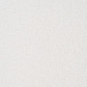 Poltrona 62 x 75 x 74 cm Tessuto Sintetico Metallo Bianco