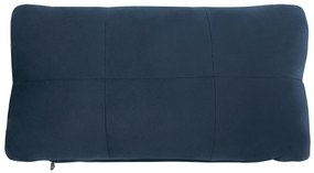 Chaise longue velluto blu con casse bluetooth SIMORRE Beliani