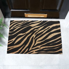 Zerbino in cocco 40x60 cm Zebra - Artsy Doormats