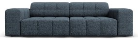 Divano blu 204 cm Chicago - Cosmopolitan Design