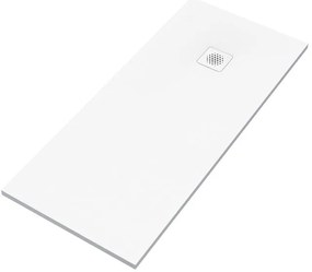 Piatto doccia SENSEA in composito minerale di resina gelificata Remix V3 bianco L 70 x L 160 x H 3.1 cm opaco