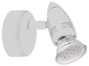 Eglo 780447 - Luce Spot da parete a LED SABADELL 1xGU10/2,8W/230V 3000K bianco
