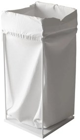 Cesta porta biancheria in cotone bianco SENSEA Jnka 40 l