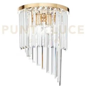 Lampada da parete carlton ap3 oro