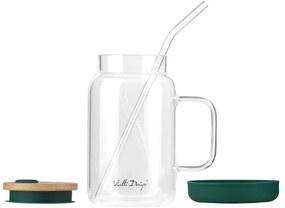 Barattolo con cannuccia 600 ml Fuori – Vialli Design