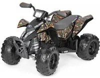 Moto elettrica peg perego igor0116 quad polaris outlaw 330w camouflage