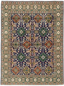 Tabriz Tappeto persiano 140x100 Blu (Iran) Annodato A Mano