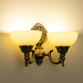 Brilagi - Applique CLASSIC 2xE27/60W/230V ottone