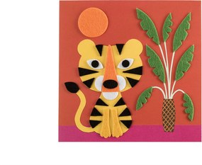 Collage di feltro - dalla natura