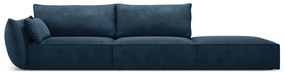 Divano angolare blu scuro Vanda - Mazzini Sofas